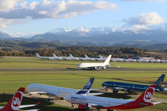 Tarmac Aerosave accomodates its 1st A380